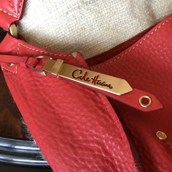 Cole Haan Leather Bag Purse - Picture 3 of 11